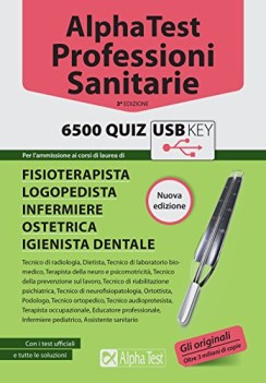 alpha test profess.sanit. 6500 quiz +USB key