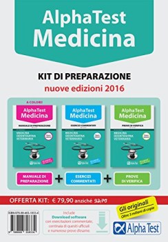 alpha test medicina 2 KIT teoria-eserc.commentati-prove di verifica