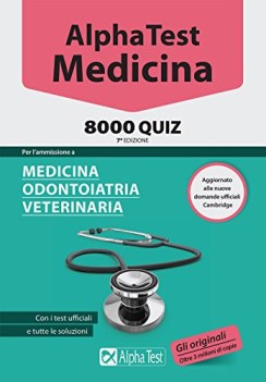 alpha test medicina 8000 quiz