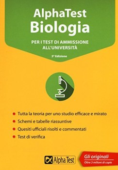 alpha test biologia