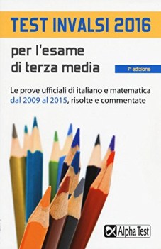 test invalsi 2016 per l\'esame di terza media