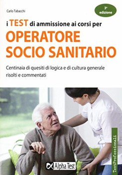 test di ammissione ai corsi per operatore socio sanitario