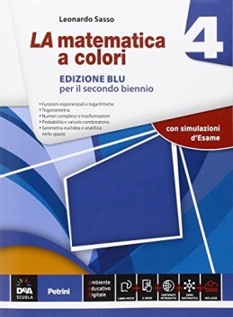 matematica a colori ed blu 4 con ebook