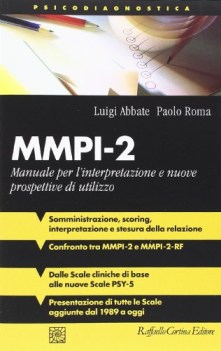 mmpi 2 manuale per linterpretazione e nuove prospettive di utilizzo