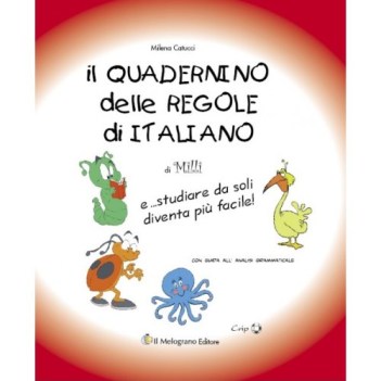 quadernino delle regole di italiano