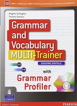 grammar and vocabulary multitrainer - edizione digitale