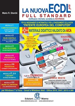 nuova ecdl piu full standard 2016 manuale