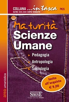 maturita\' scienze umane