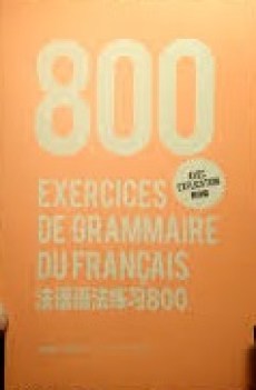 800 exercices grammaire du francais