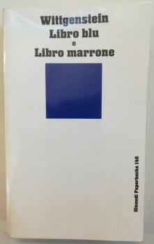 libro blu e libro marrone