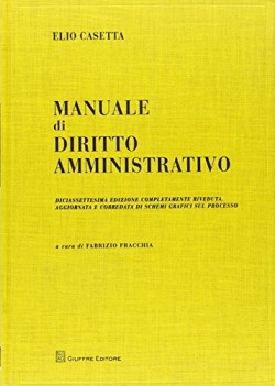 manuale di diritto amministrativo 17 EDIZIONE