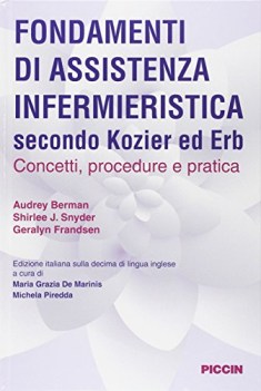 fondamenti di assistenza infermieristica secondo kozier ed erb concet