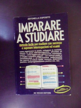 imparare a studiare. metodo facile