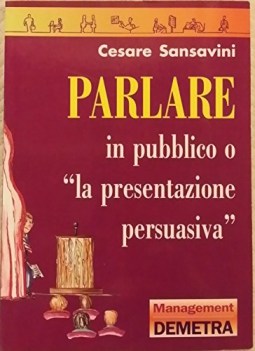 parlare in pubblico la presentazione persuasiva