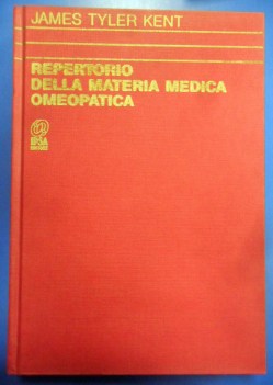 repertorio della materia medica omeopatica n1