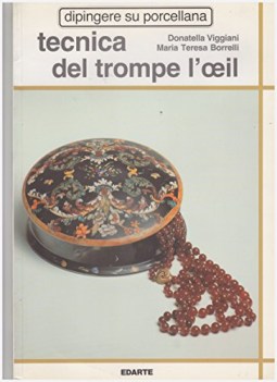 dipingere su porcellana tecnica del trompe loeil