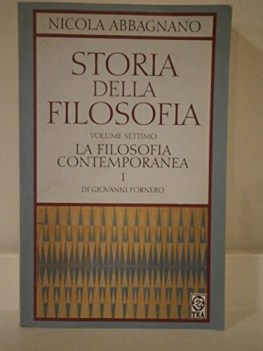 filosofia contemporanea volume 1 di giovanni fornero