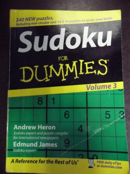 sudoku for dummies vol 3