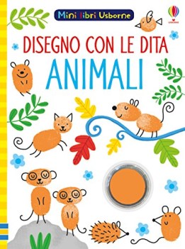 animali disegno con le dita