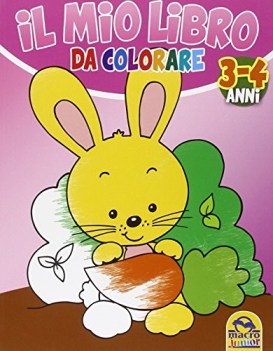 mio libro da colorare 3-4 ANNI