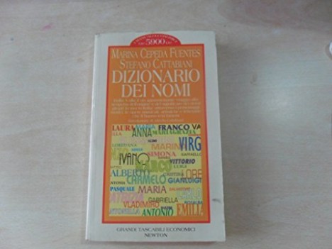 dizionario dei nomi