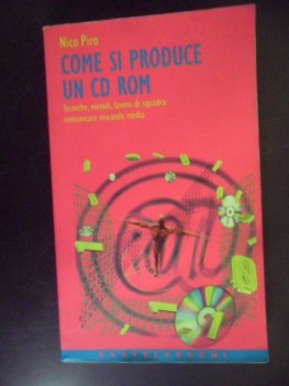 come si produce un cd rom