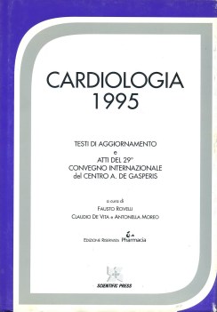 cardiologia 1995 testi di aggiornamento e atti del 19 convegno internazoionale