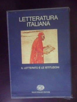 letteratura italiana. il lettorato e le istituzioni 1