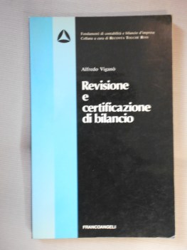 revisione e certificazione di bilancio