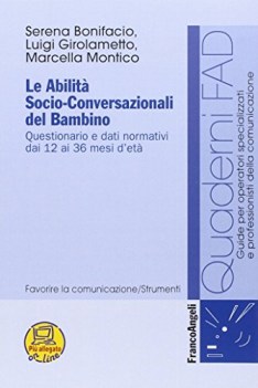 abilit socioconversazionali del bambino questionario e dati nor