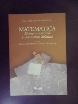 matematica. ricerca sul curricolo e innovazione didattica