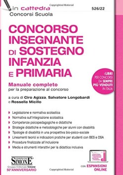 concorso insegnante di sostegno infanzia e primaria manuale completo