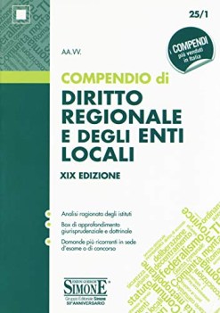 compendio di diritto regionale e degli enti locali