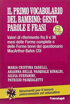 primo vocabolario del bambino gesti parole e frasi valori di rif