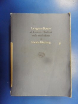 signora bovary. traduzione di natalia ginzburg