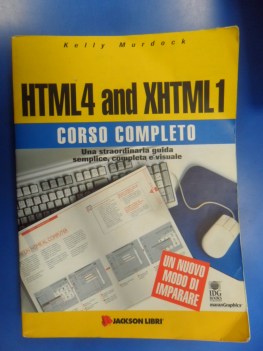 html4 and xhtml1. corso completo