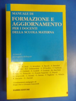 manuale di formazione e aggiornamento per i docenti della scuola materna