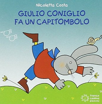 giulio coniglio fa un capitombolo