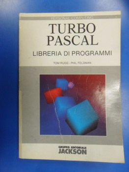 turbo pascal. libreria di programmi