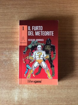 furto del meteorite libro game