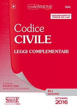 codice civile leggi complementari 2016