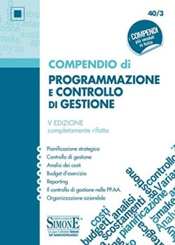 compendio di programmazione e controllo di gestione