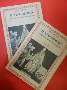 teosofismo storia di una pseudo religione (2 volumi)