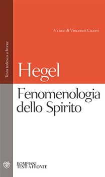 fenomenologia dello spirito