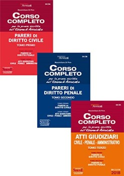 corso completo per la prova scritta dellesame di avvocato pareri di