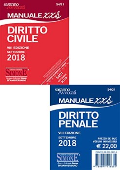 diritto civile manuale xxsdiritto penale manuale xxs