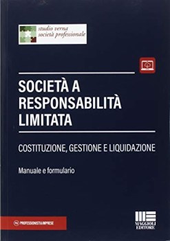 societ a responsabilit limitata costituzione gestione e liquidaz