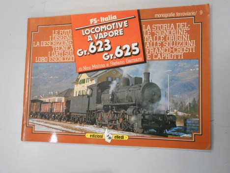 fs italia locomotive a vapore gr 623 e gr 625