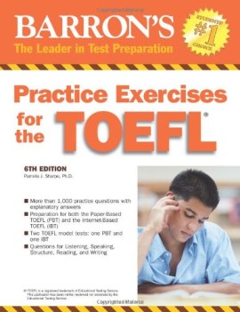 barrons practice exercises for the toefl