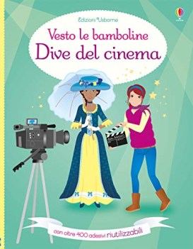 dive del cinema vesto le bamboline con adesivi ediz a colori